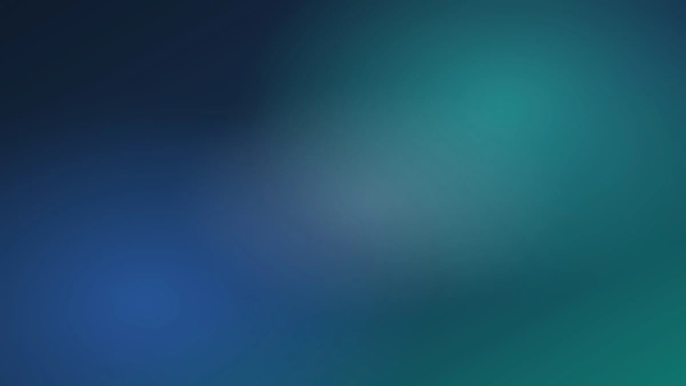 Soft abstract gradient in blue and teal